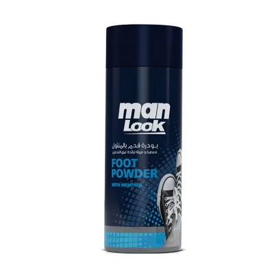 MAN LOOK FOOT POWDER WITH ALOE VERA 50 GM